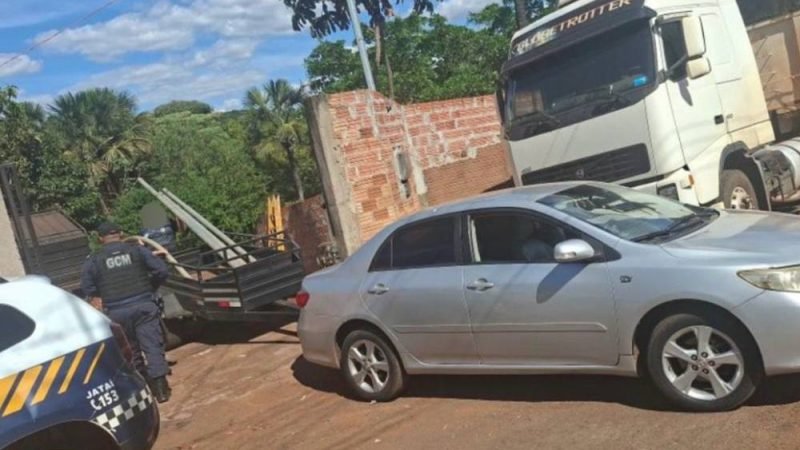 Furto de patrimônio público é frustrado pela GCM em Jataí