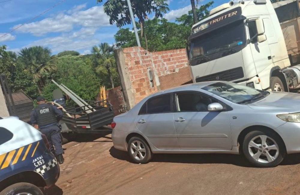 Furto de patrimônio público é frustrado pela GCM em Jataí