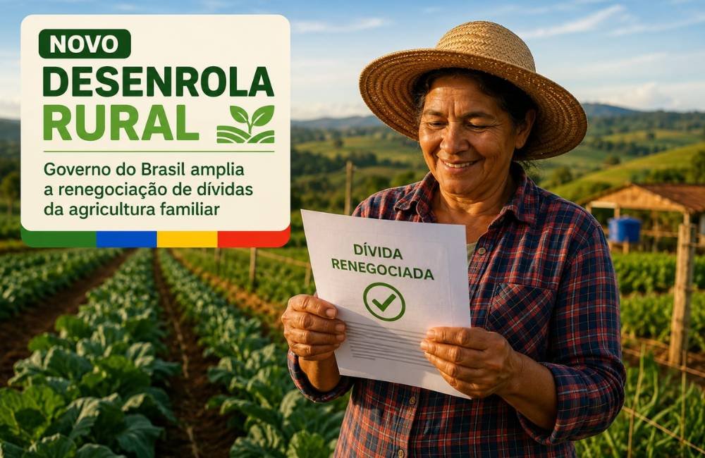 Governo amplia renegociação de dívidas da agricultura familiar com novo Desenrola Rural