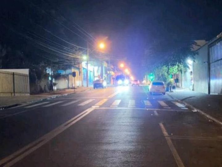 Pedestre fica ferido após atropelamento no Setor Santa Maria, em Jataí