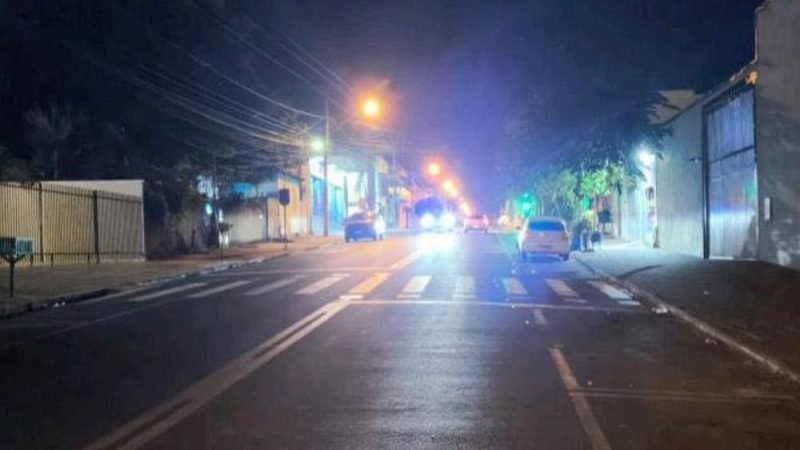 Pedestre fica ferido após atropelamento no Setor Santa Maria, em Jataí