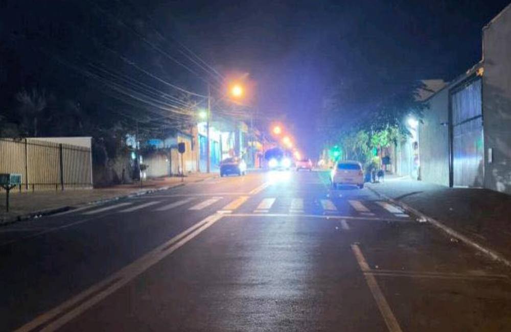 Pedestre fica ferido após atropelamento no Setor Santa Maria, em Jataí