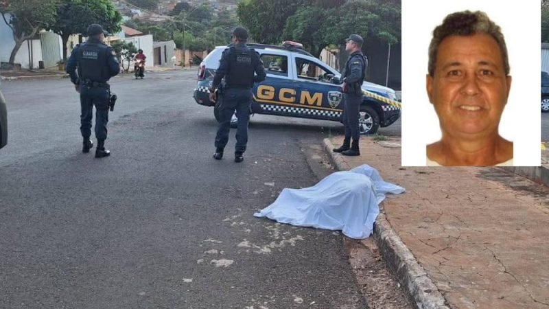 Homem de 73 anos morre após mal súbito em rua do setor Santo Antônio, em Jataí