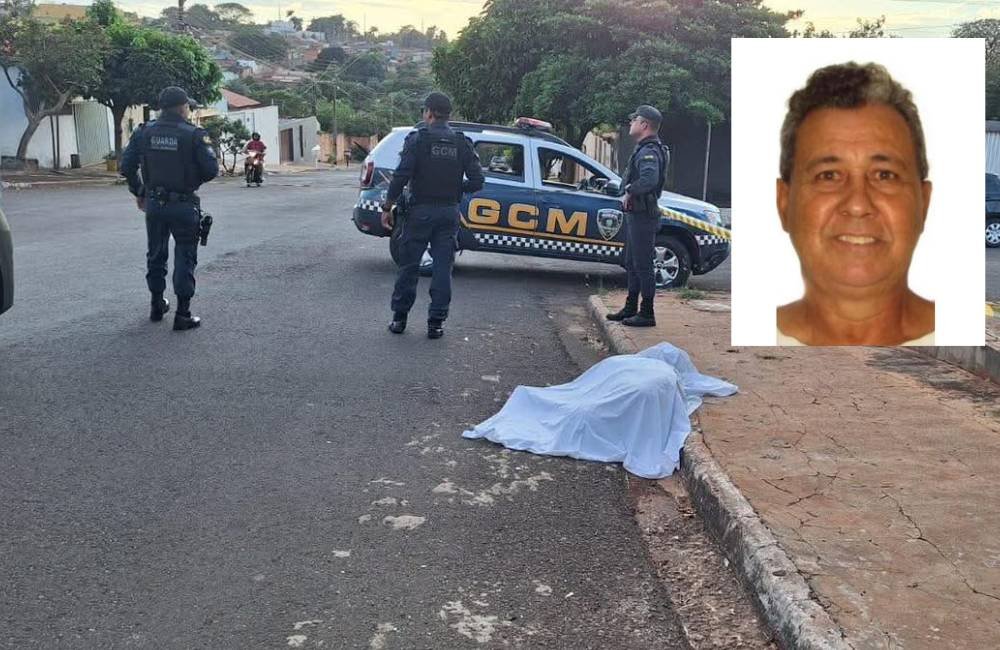 Homem de 73 anos morre após mal súbito em rua do setor Santo Antônio, em Jataí