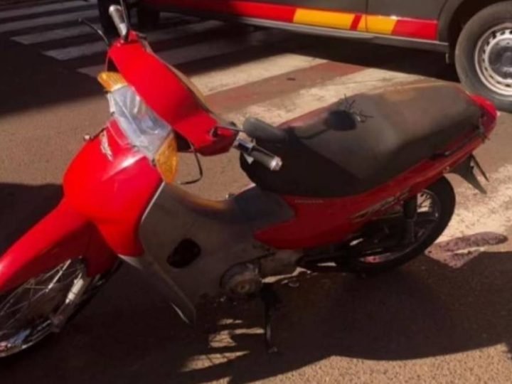 Idoso de 85 anos fica ferido após atropelamento no Centro de Jataí