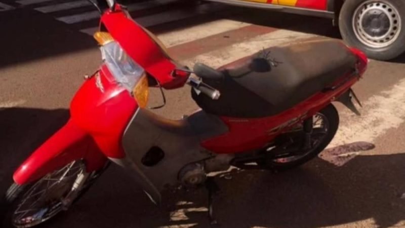 Idoso de 85 anos fica ferido após atropelamento no Centro de Jataí