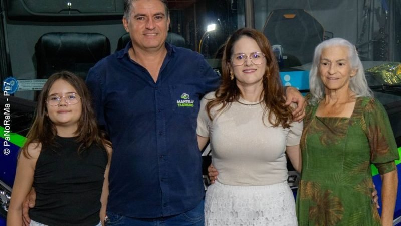 GALERIA DE FOTOS | Mantelli Turismo apresenta novo ônibus Volvo G8 em noite especial de lançamento em Jataí