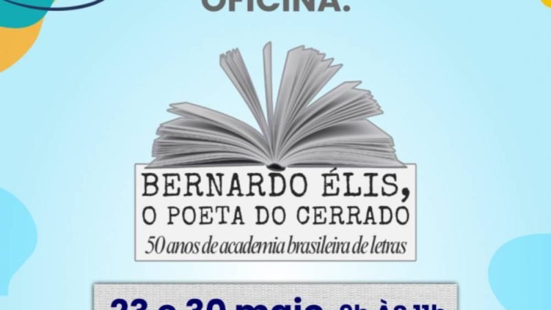 Oficina sobre Bernardo Élis valoriza literatura e identidade cultural em Jataí