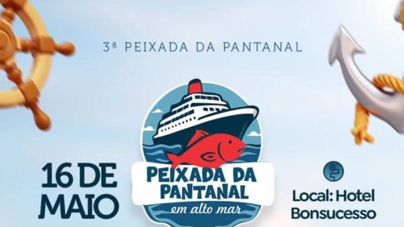 Peixada do Pantanal promete sábado inesquecível com open bar, open food e grandes shows