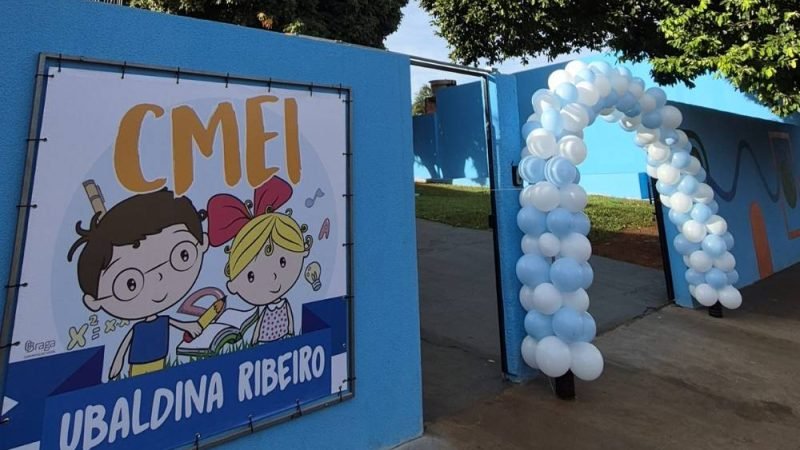 Prefeitura de Jataí entrega reforma do CMEI Ubaldina Ribeiro e reforça investimento na educação infantil