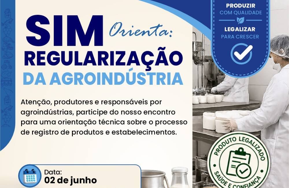 Prefeitura de Jataí promove orientação técnica para regularização da agroindústria local
