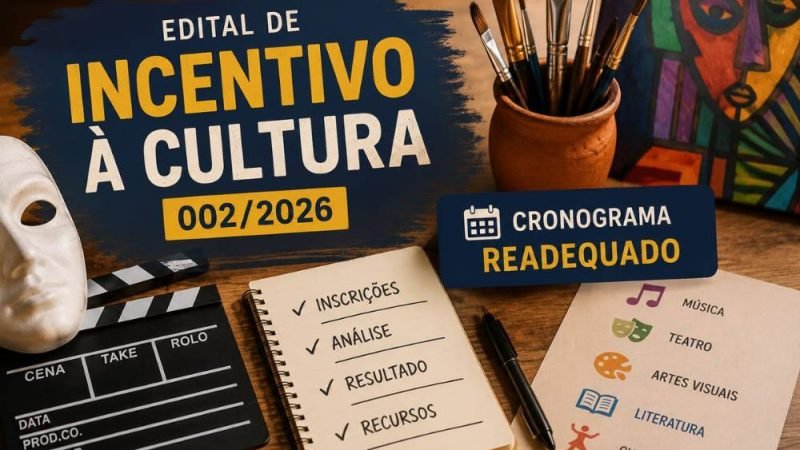 Secretaria de Cultura readequa cronograma de edital de incentivo à cultura em Jataí