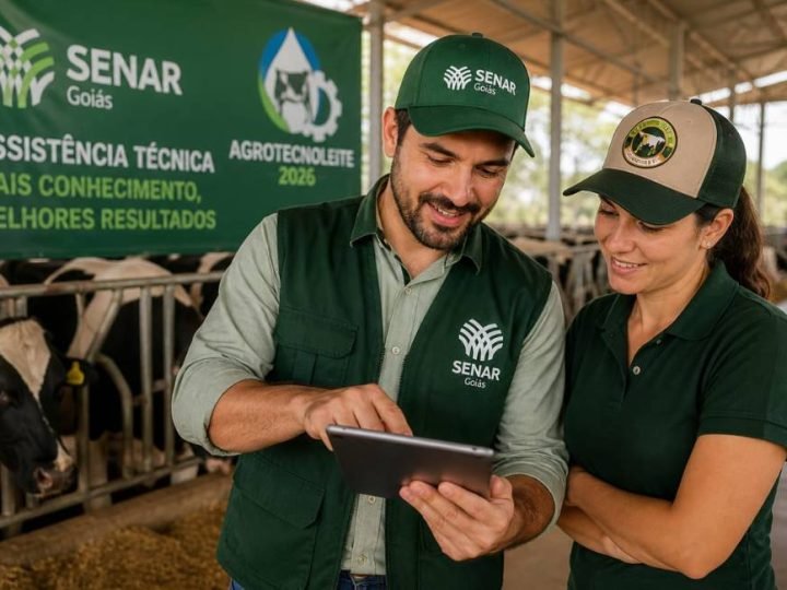 Senar Goiás destaca assistência técnica a produtores na Agrotecnoleite 2026