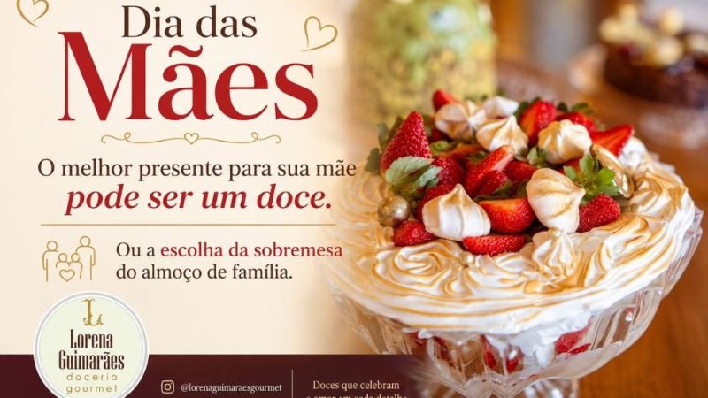 Sobremesas especiais podem transformar o almoço em família em um momento ainda mais doce