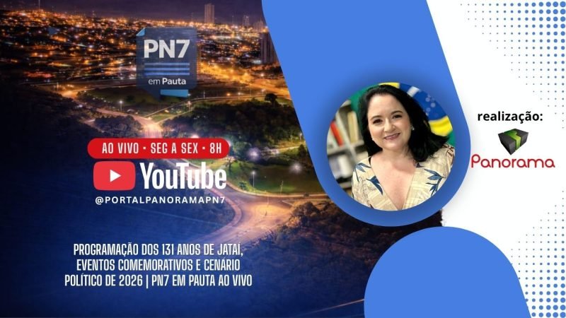AO VIVO | Vice-prefeita Flaviane Scopel participa do PN7 em Pauta nesta terça-feira (19)