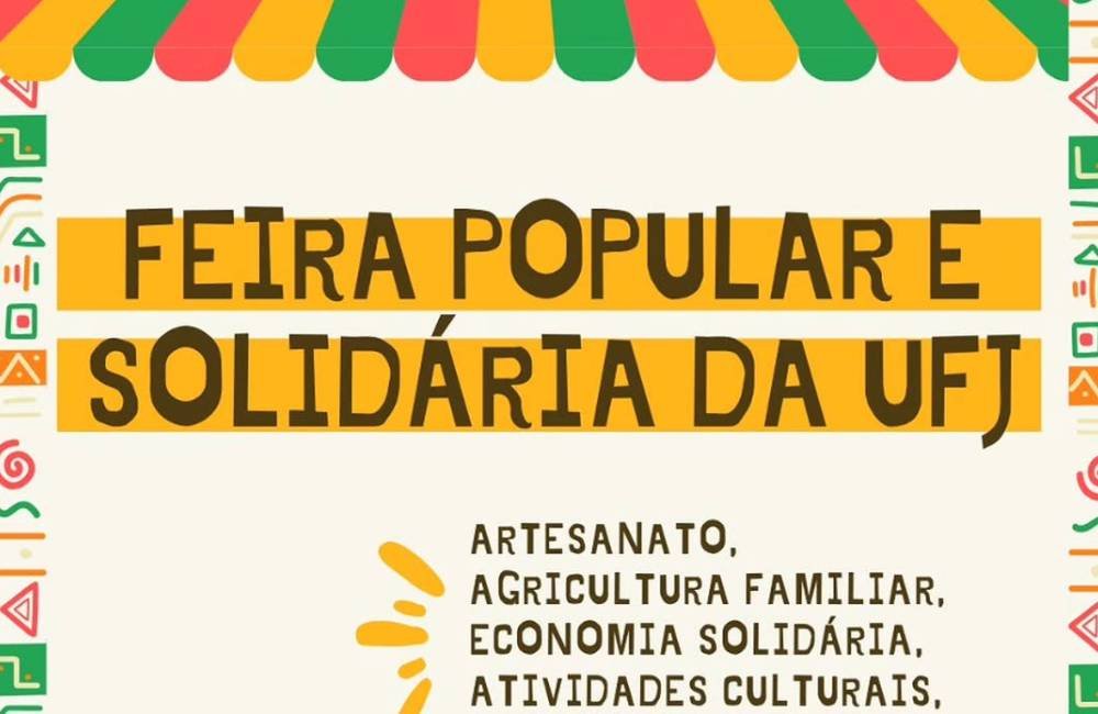 AGENDA | Feira Popular e Solidária da UFJ terá edição especial de Dia das Mães em Jataí