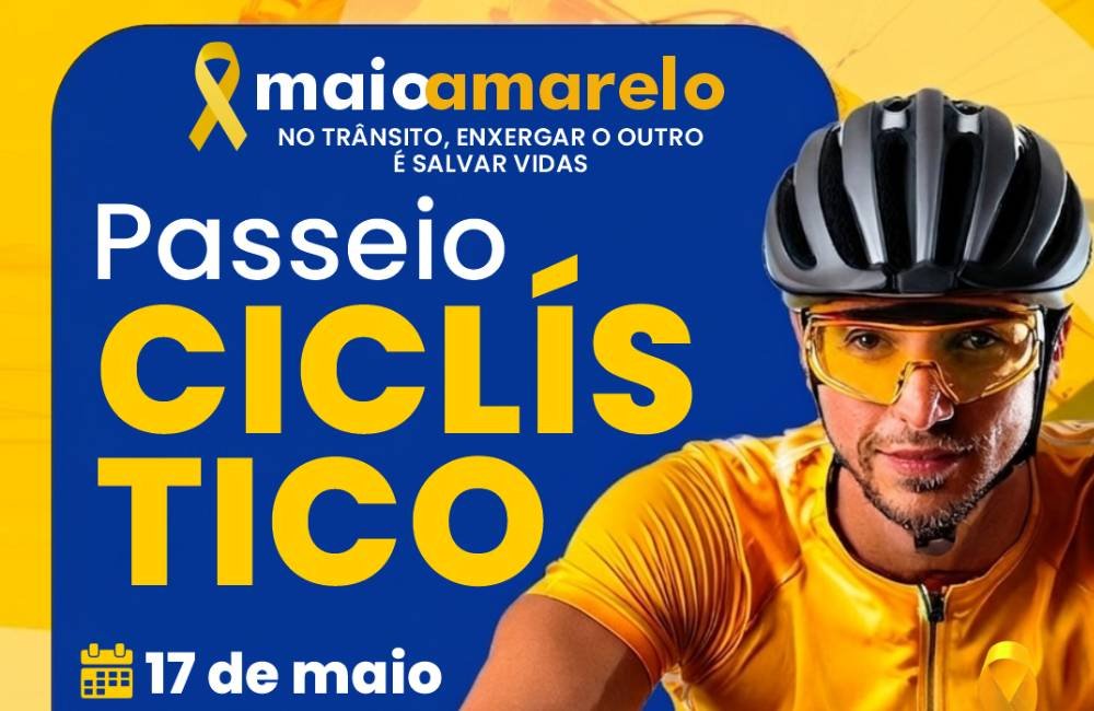 AGENDA | Passeio Ciclístico do Maio Amarelo marca conscientização no trânsito e inauguração de nova ciclovia em Jataí