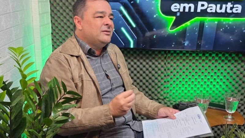 VÍDEO | Durante entrevista ao PN7 em Pauta, prefeito anuncia pacote de obras para Jataí