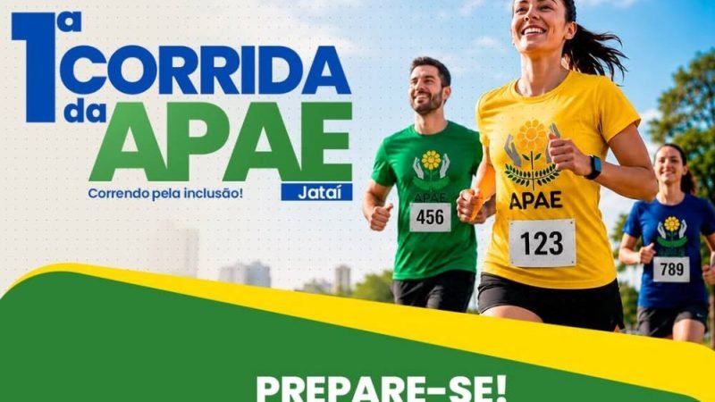 AGENDA | 1ª Corrida da APAE Jataí promove inclusão, esporte e solidariedade em outubro