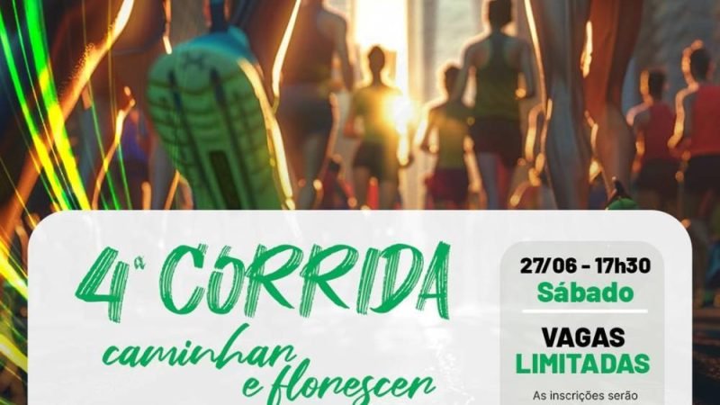 AGENDA | 4ª Corrida Caminhar e Florescer abre inscrições em Rio Verde com vagas limitadas