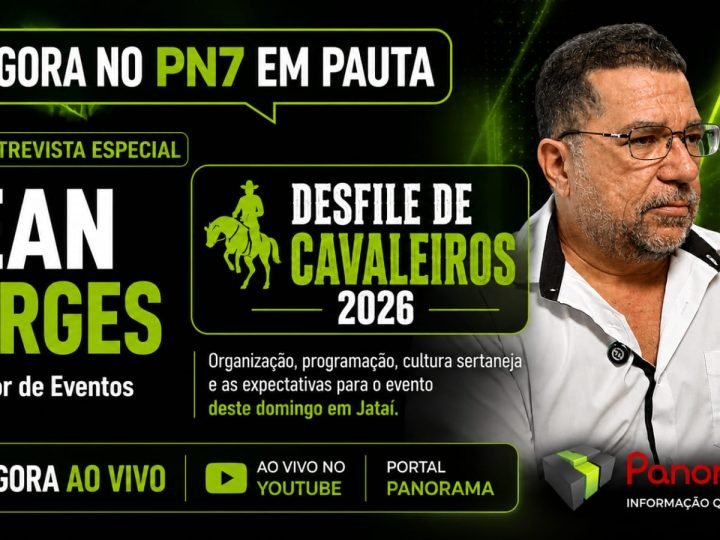 AGORA | PN7 em Pauta recebe Gean Borges para falar sobre o Desfile de Cavaleiros 2026 em Jataí