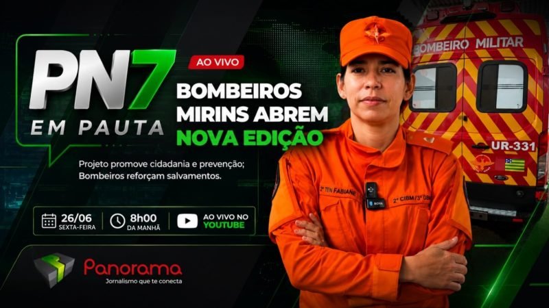 AO VIVO | PN7 em Pauta #63: Bombeiros Mirins, Agro e Notícias de Jataí