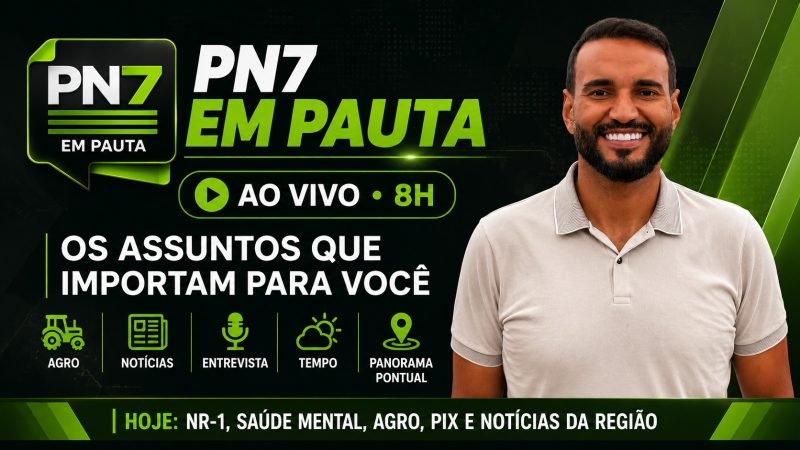 AO VIVO | PN7 em Pauta destaca tragédia em Goiás, visita de Lula e nova NR-1