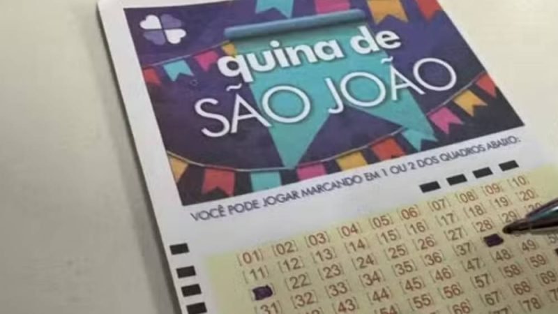 Aposta de Goiás acerta a Quina de São João e leva prêmio de R$ 26,6 milhões