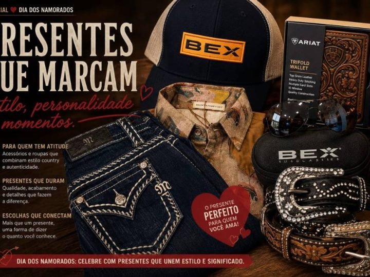 Dia dos Namorados: presentes que unem estilo, personalidade e significado podem ser encontrados na Montana Western
