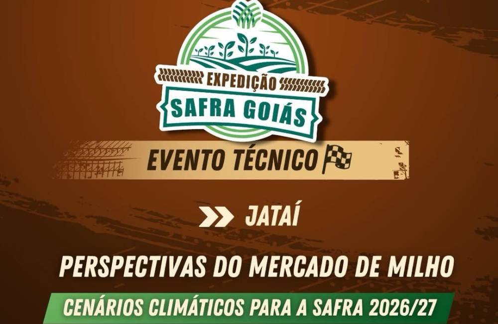 Expedição Safra Goiás debate mercado de milho e clima em Jataí no dia 19