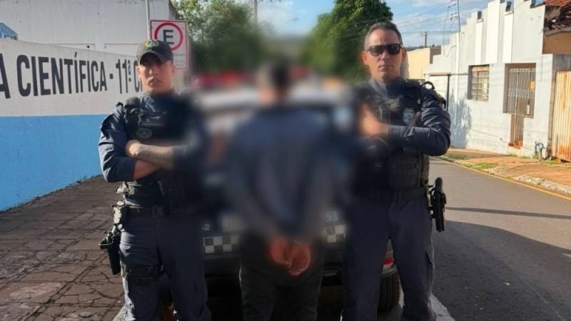 GCM de Jataí prende suspeito de importunação sexual após fuga e resistência
