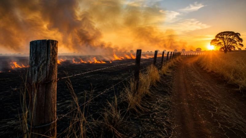 Incêndios rurais acendem alerta em Jataí e reforçam importância da prevenção no campo