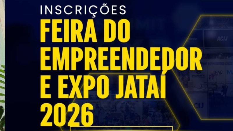 Inscrições para Feira do Empreendedor e EXPO Jataí 2026 abrem em junho