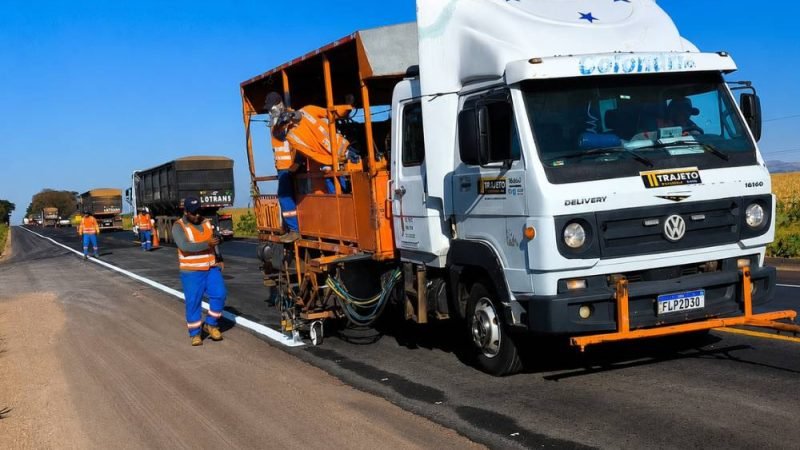 Obras na BR-452 exigem atenção de motoristas entre Rio Verde e Itumbiara