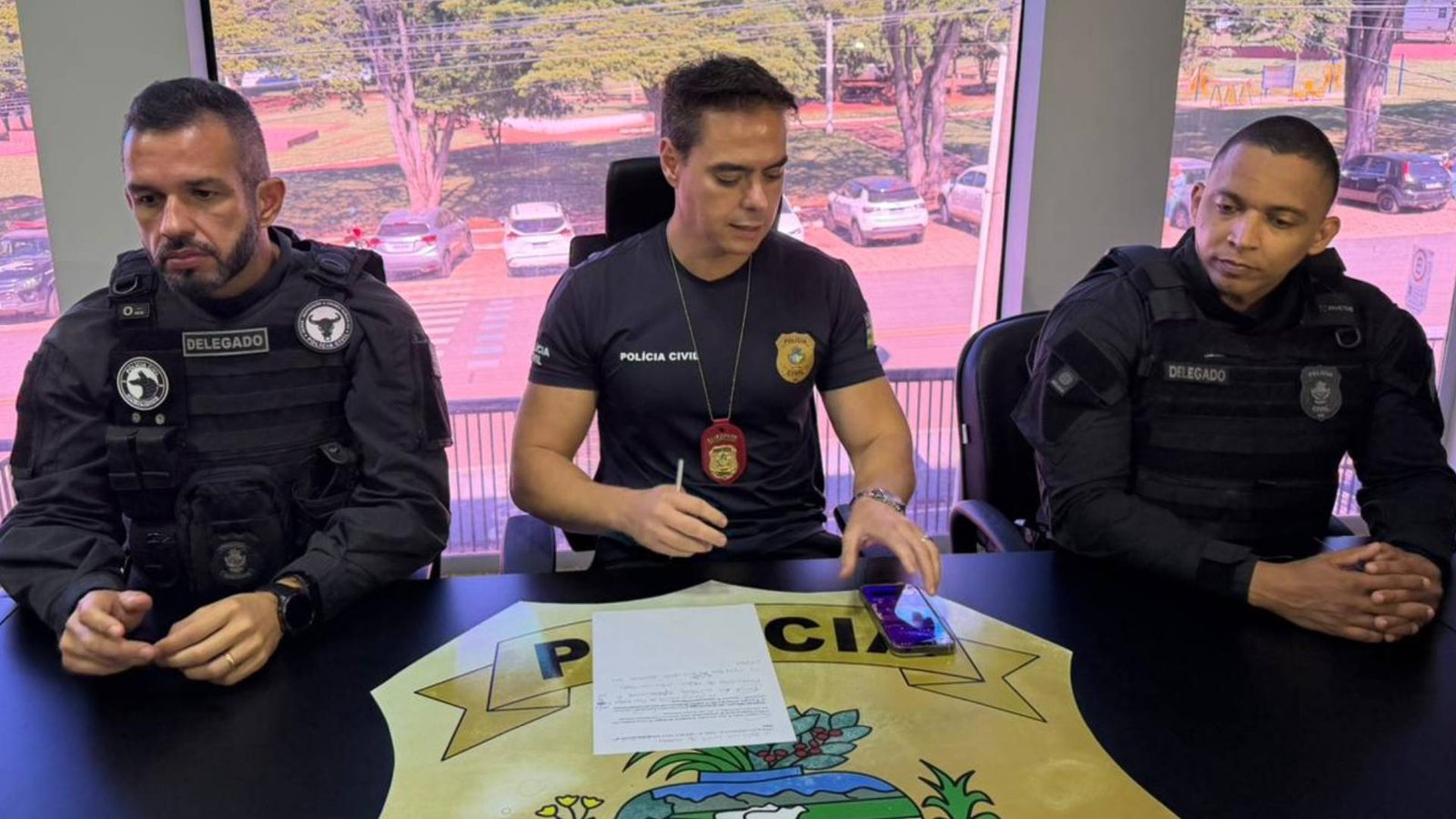 AO VIVO | Direto da Delegacia da Polícia Civil de Jataí