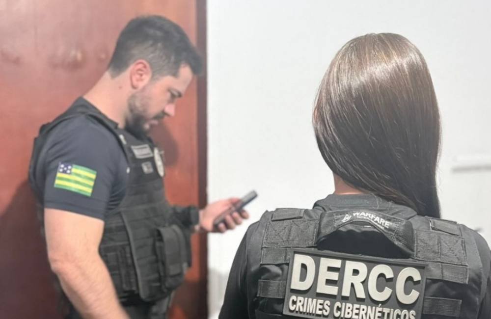 Polícia Civil investiga caso de extorsão digital e cumpre mandado de busca em Goiás