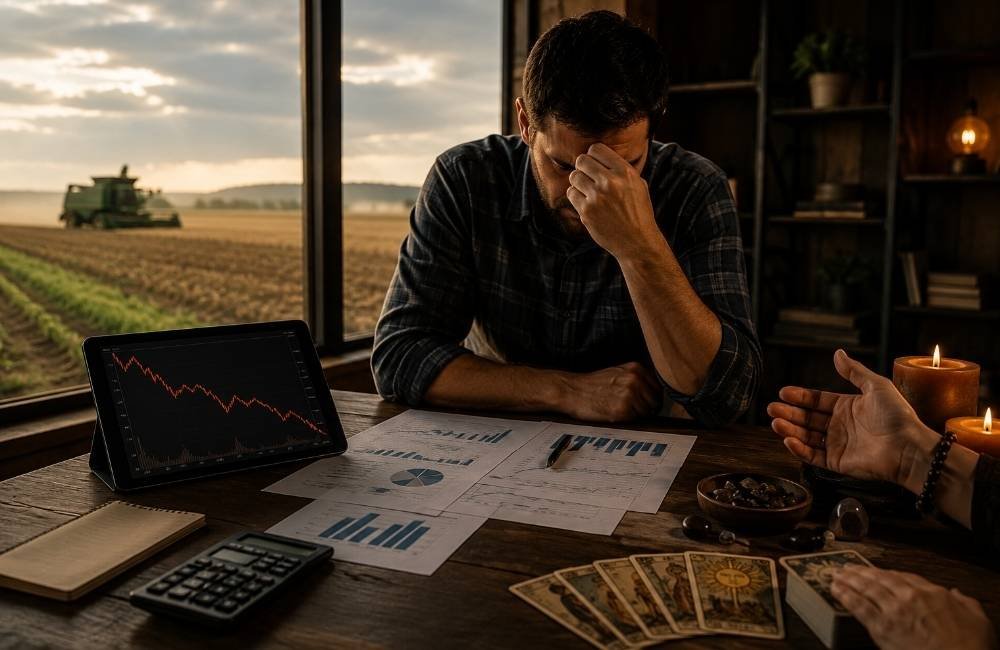 Queda de lucro na empresa ou na lavoura? A orientação espiritual pode ajudar a trazer clareza