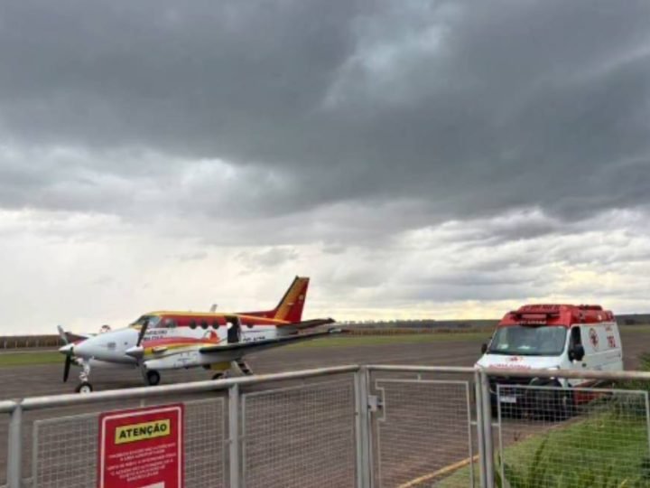 Recém-nascido prematuro é reanimado em Jataí e transferido de avião para Goiânia