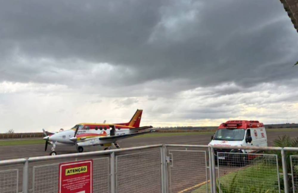 Recém-nascido prematuro é reanimado em Jataí e transferido de avião para Goiânia