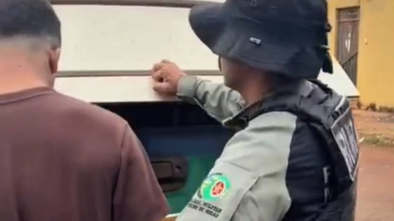 VÍDEO| 3º BPM Rural recaptura foragido por estupro de vulnerável em Rio Verde