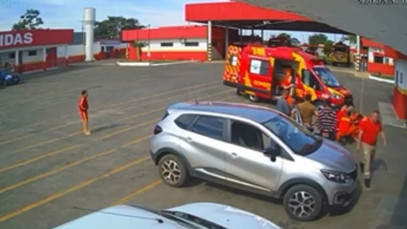 VÍDEO| Bombeiros atendem idoso com parada cardiorrespiratória em Luziânia
