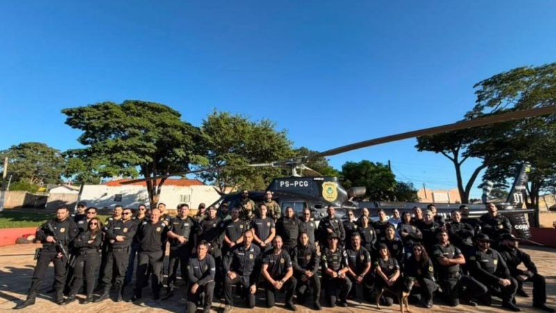 VÍDEO | Polícia Civil detalha Operação Destroyer durante coletiva de imprensa em Jataí
