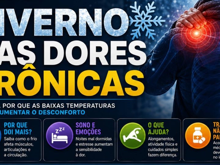 Por que as dores aumentam no inverno? Entenda como o frio afeta quem convive com dores crônicas