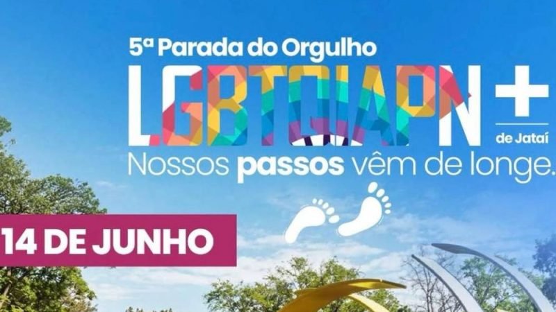 AGENDA | 5ª Parada do Orgulho LGBTQIAPN+ de Jataí será realizada em 14 de junho na Praça Universitária