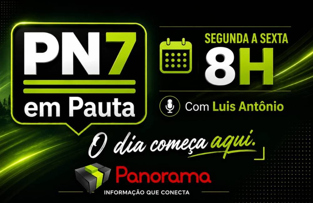 Apresentação do programa PN7 em Pauta com destaque para o Desfile de Cavaleiros de Jataí, Feijoada Solidária da Casa da Amizade, acidente na GO-206, Giro do Agro e previsão do tempo.