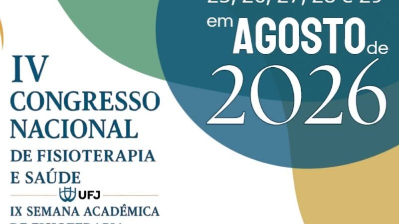 AGENDA | IV CONFISS – Congresso Nacional de Fisioterapia e Saúde