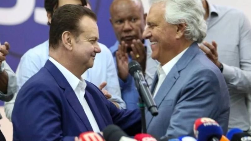 Caiado oficializa Gilberto Kassab como candidato a vice-presidente em chapa do PSD