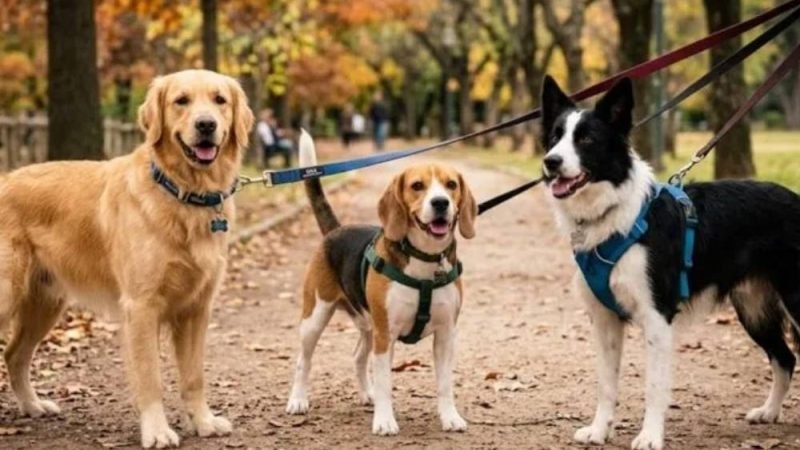 Coleira, peitoral ou arnês? Saiba qual é a melhor escolha para passear com seu cachorro