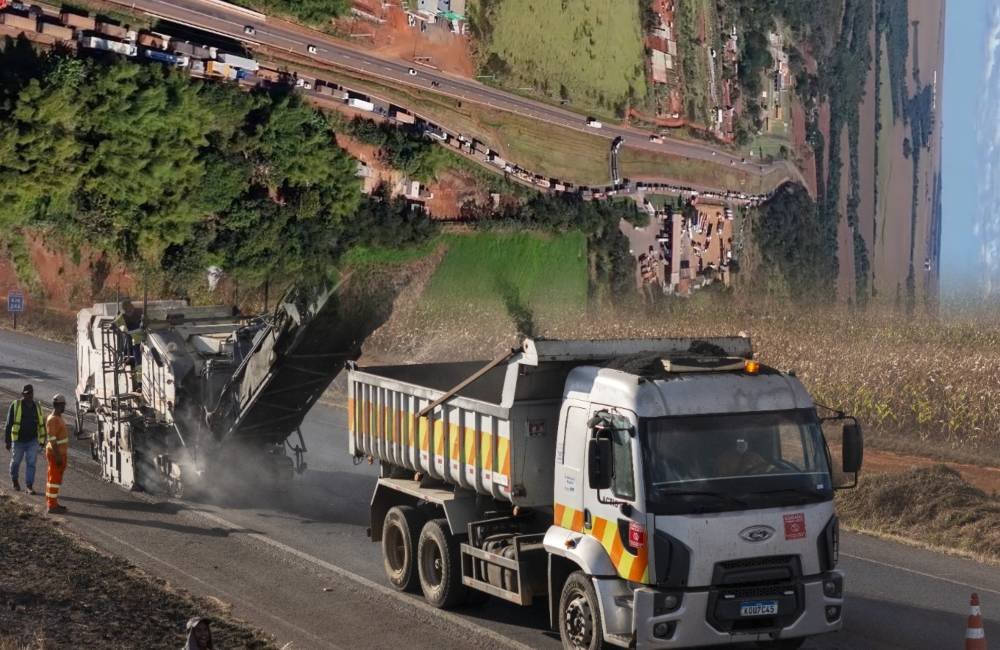 Congestionamento na BR-364 em Jataí foi provocado por obras; Way-364 informa que trânsito já está normalizado