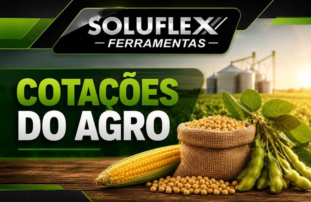 Cotações do Agro em Jataí hoje: confira os preços da soja, milho, sorgo e boi nesta terça-feira (21)